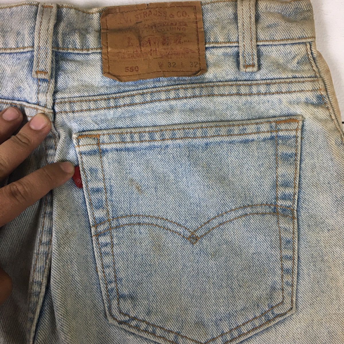 Levi's Vintage 90s Levi’s 550 Made in USA Size US 32 / EU 48 - 8 Thumbnail