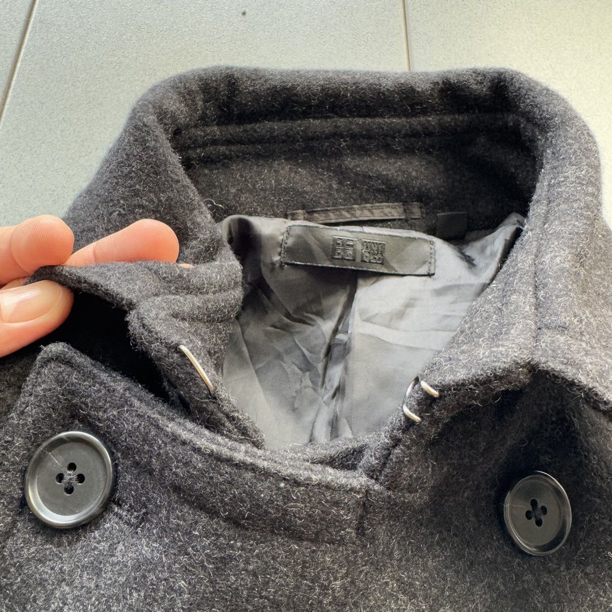 GU × Uniqlo Uniqlo Double Breasted Wool Coat Jacket Size US XL / EU 56 / 4 - 4 Thumbnail