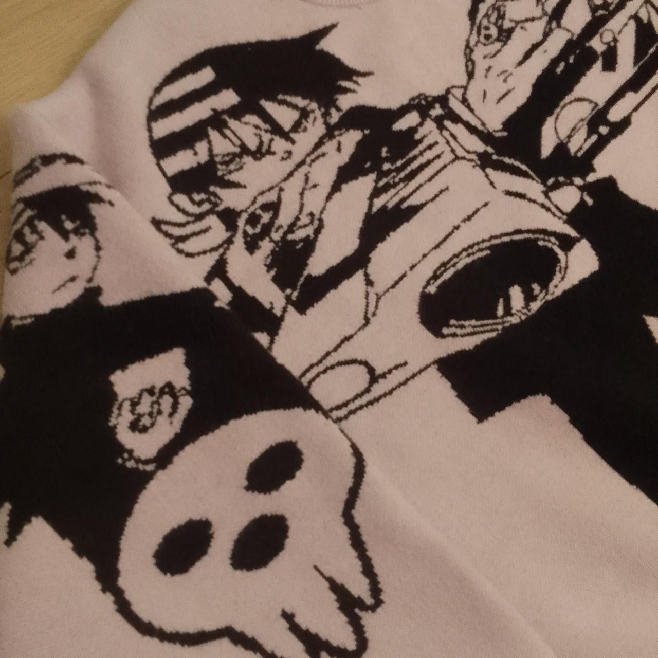 Other Y2k Black and Purple Sora Clothing Sweater Size L / US 10 / IT 46 - 5 Thumbnail