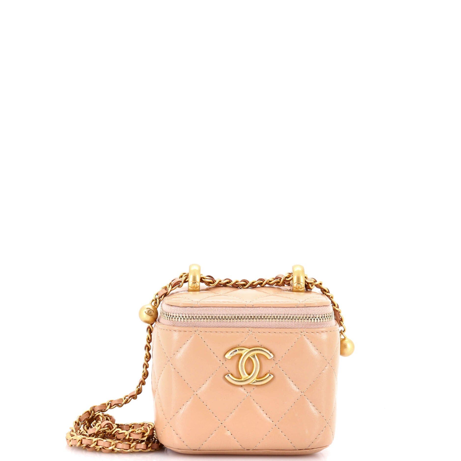 Chanel Pearl Crush Vanity Case with Chain Size ONE SIZE - 1 Thumbnail
