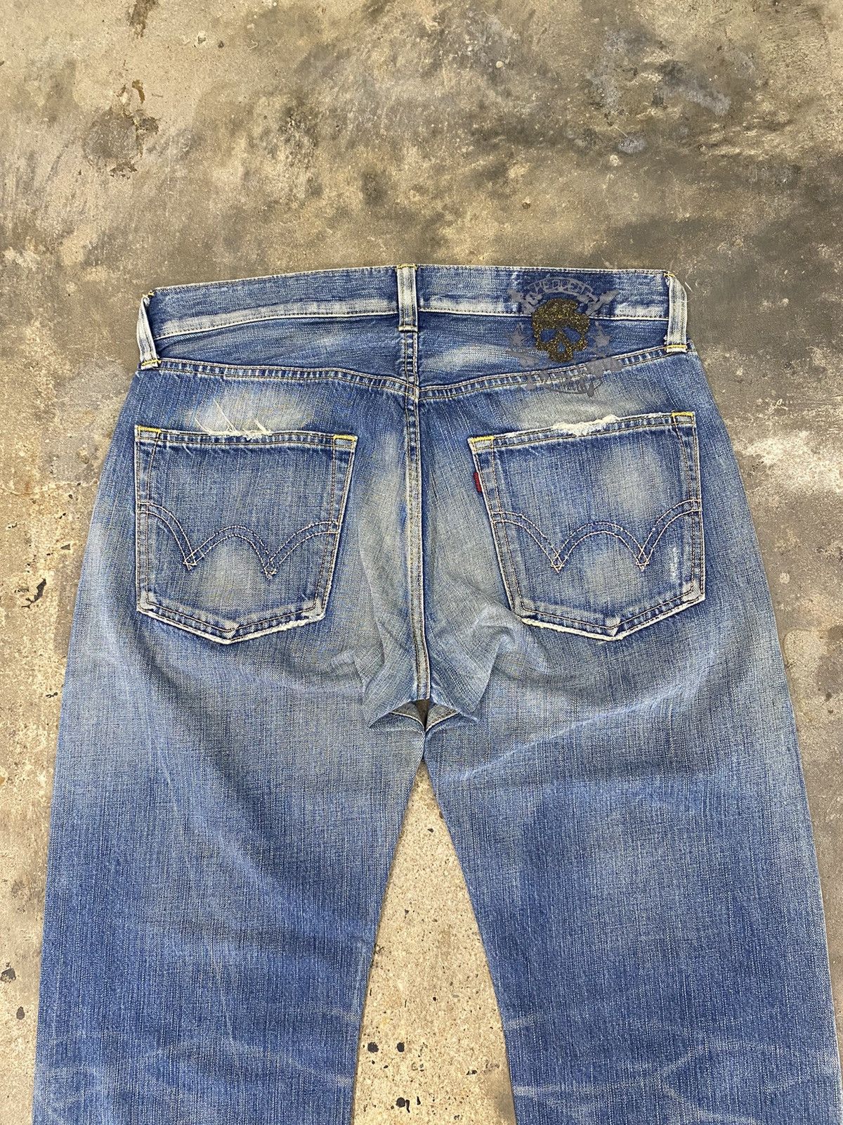 Edwin × Japanese Brand × Vintage Edwin blue jeans wash japanese brand Size US 33 - 11 Thumbnail
