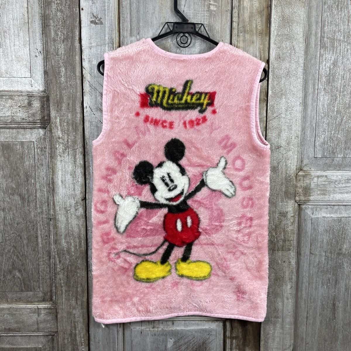 Cartoon Network × Mickey Mouse × Vintage Vintage Mickey Mouse Fleece Zipper Vest Size US M / EU 48-50 / 2 - 1 Thumbnail