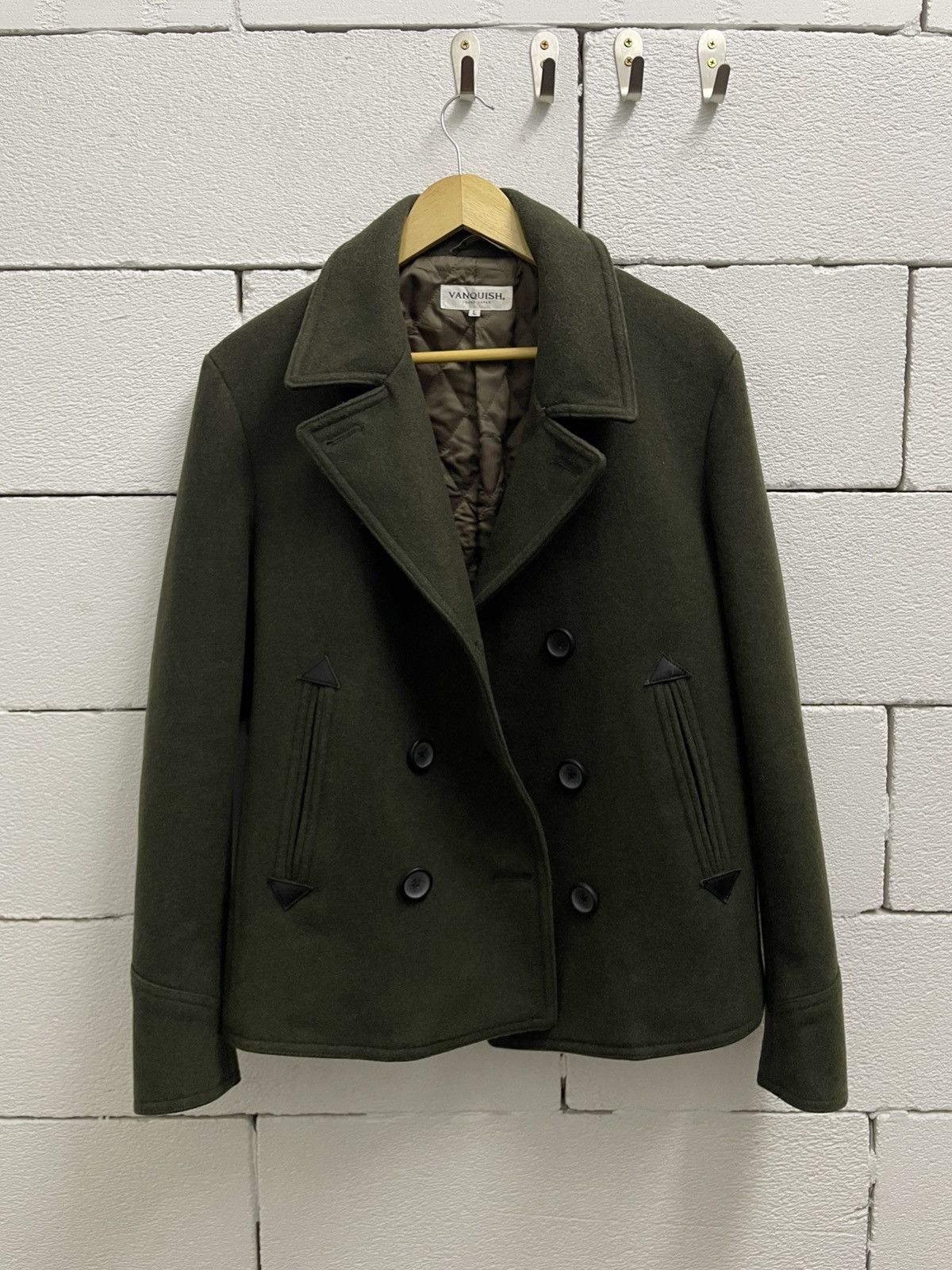 Vanquish Vanquish Double Breasted Wool Peacoat Size US L / EU 52-54 / 3 - 1 Thumbnail