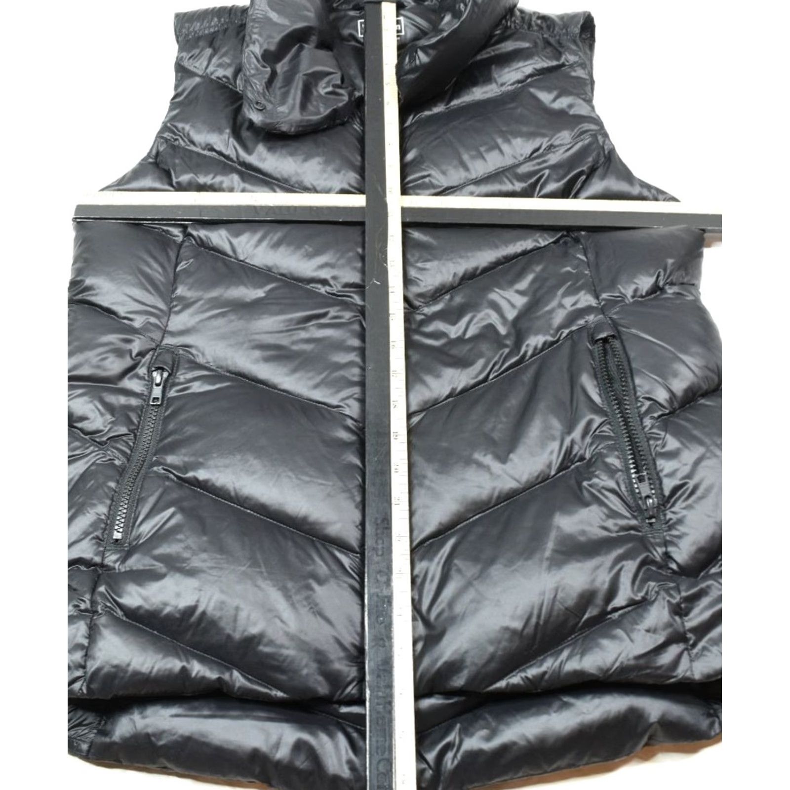 Vintage VINTAGE LL Bean Downtek 850 Ultralight Vest Womens Medium Black Full-Zip Puffer Size M / US 6-8 / IT 42-44 - 6 Thumbnail