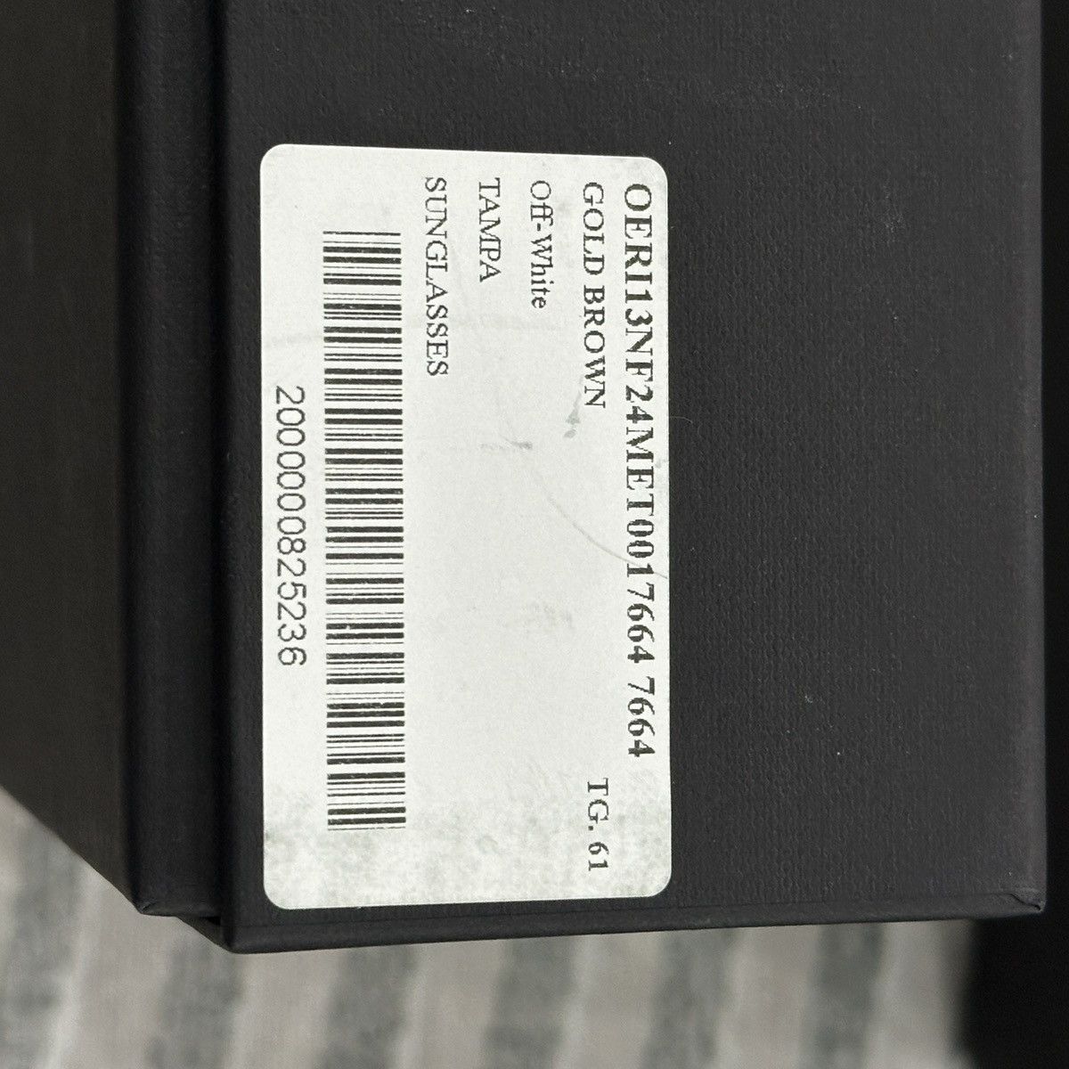Off-White NEW SS25 OFF WHITE TAMPA SUNGLASSES Size ONE SIZE - 11 Thumbnail