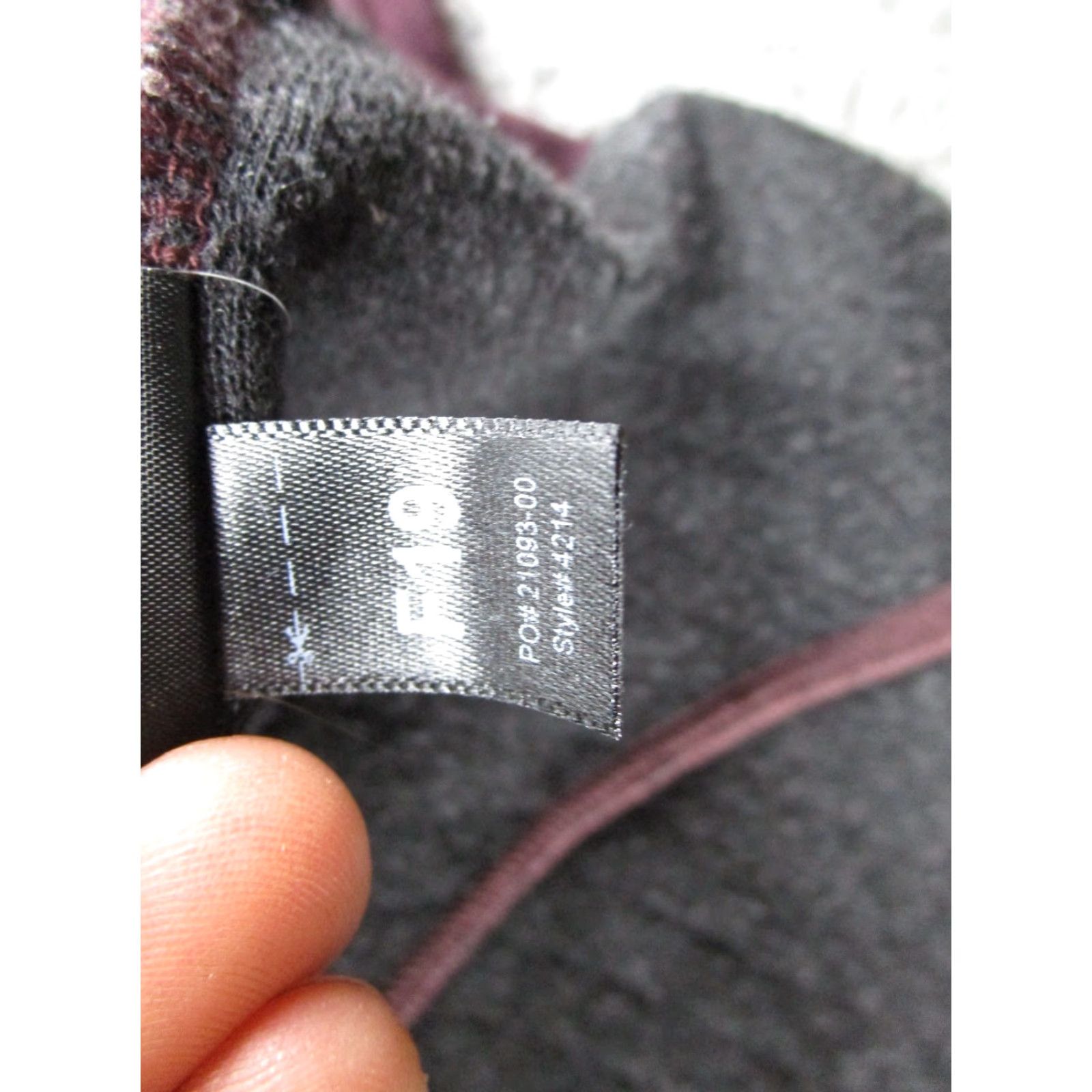 Vintage Kuhl L Athena Womens L Maroon Quilted Cowl Neck Pullover Pockets Style 4214 Read Size L / US 10 / IT 46 - 5 Thumbnail