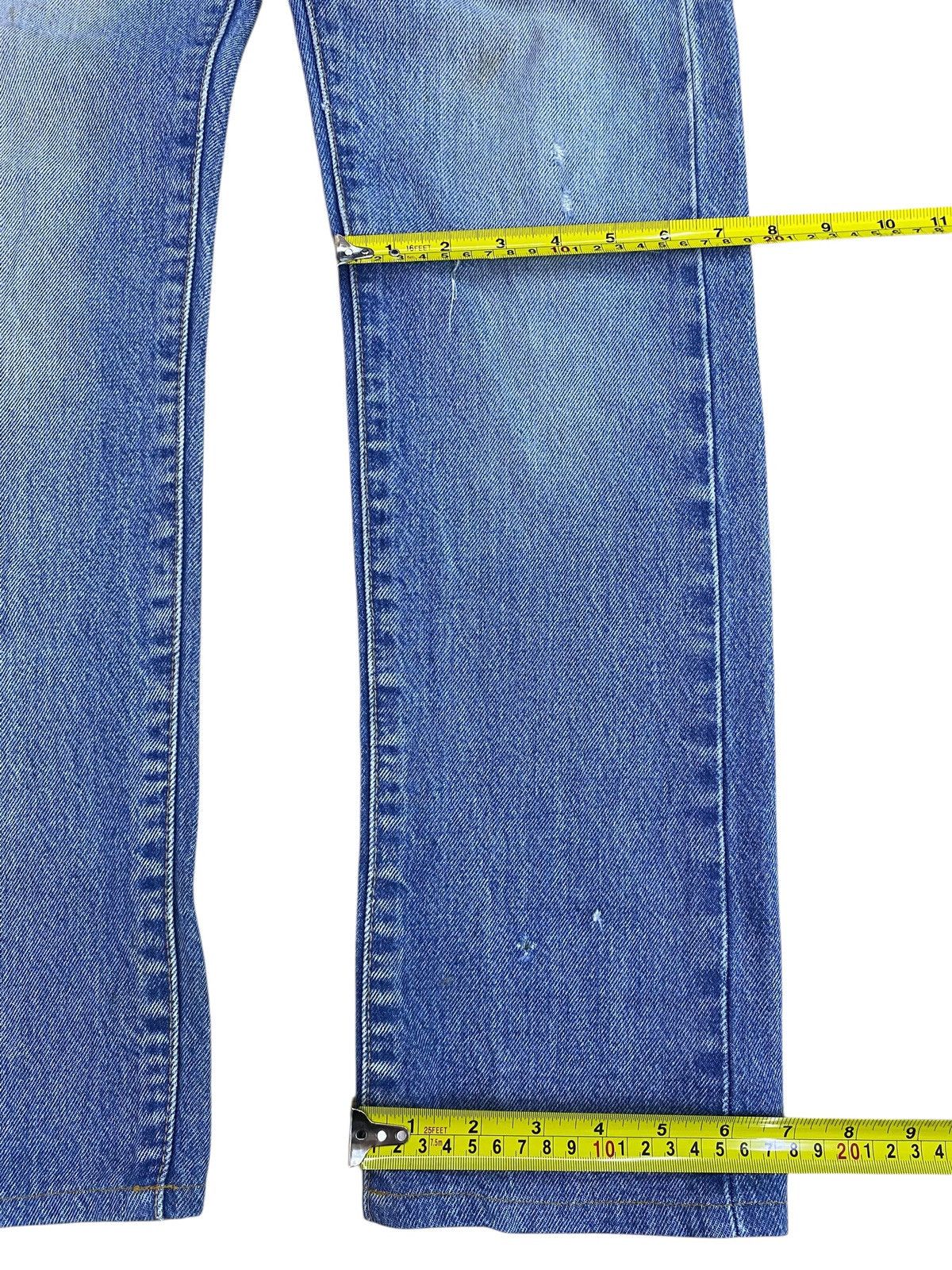 Levi's Vintage Levi’s Ripped Faded Wash Style Selvedge Jeans Size US 30 / EU 46 - 7 Thumbnail