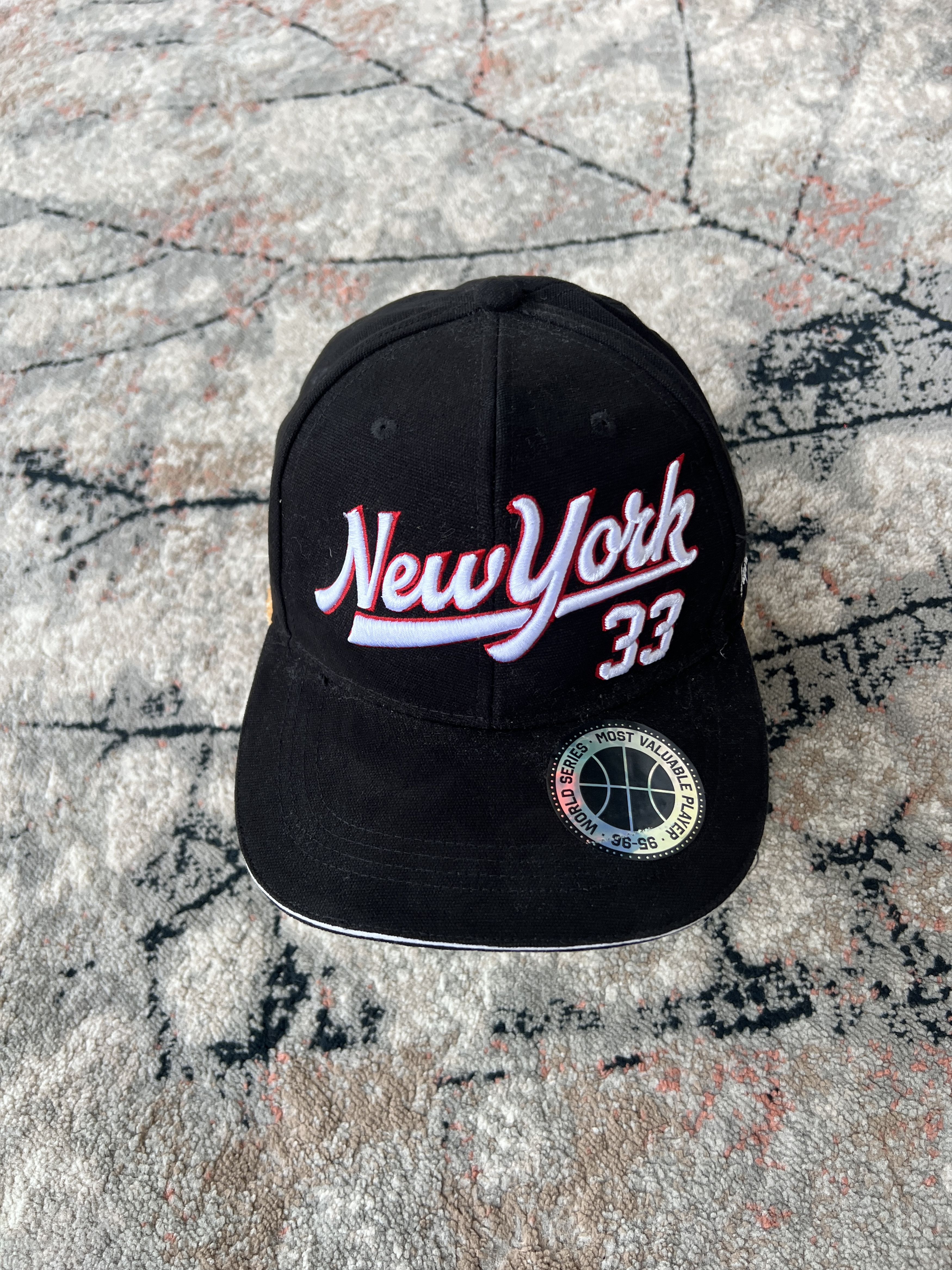 NBA USA Champions New York World Series MVP Cap Size ONE SIZE - 2 Thumbnail