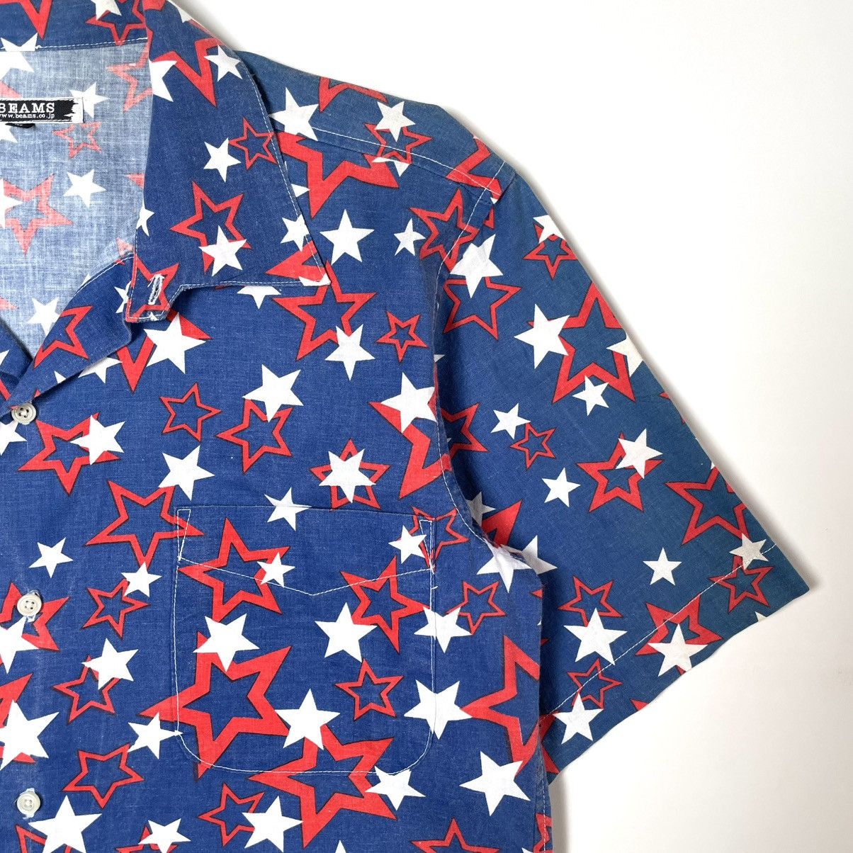 Beams Japan Beams Stars Pattern Shirt Size US M / EU 48-50 / 2 - 3 Thumbnail