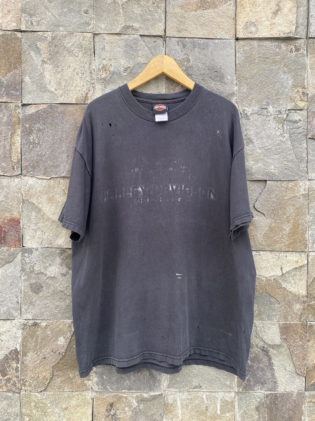 Harley Davidson Trashead Harley Davidson Shirt Sun Faded Grunge Erd Size US XL / EU 56 / 4 - 2 Thumbnail