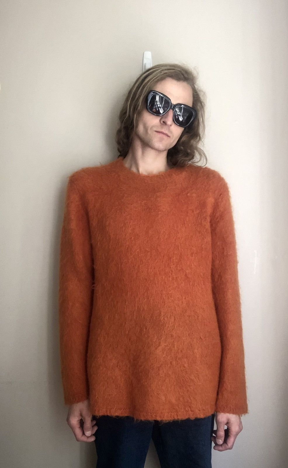 Comme des Garcons Comme des Garçons Homme Plus AW22 Oversized Mohair Sweater Size US M / EU 48-50 / 2 - 2 Thumbnail