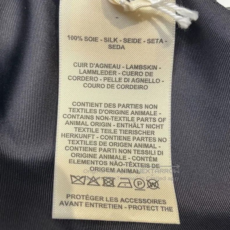 Hermes Hermes 24' Mulberry Silk and Sheepskin Patchwork Jacket Size XS / US 0-2 / IT 36-38 - 7 Thumbnail