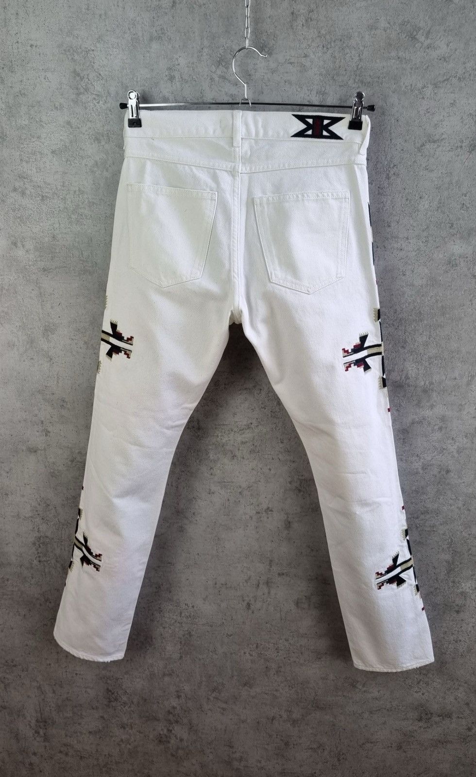 Isabel Marant Isabel Marant Jeans Art Embroidery Design Denim Pants Size US 34 / EU 50 - 3 Thumbnail