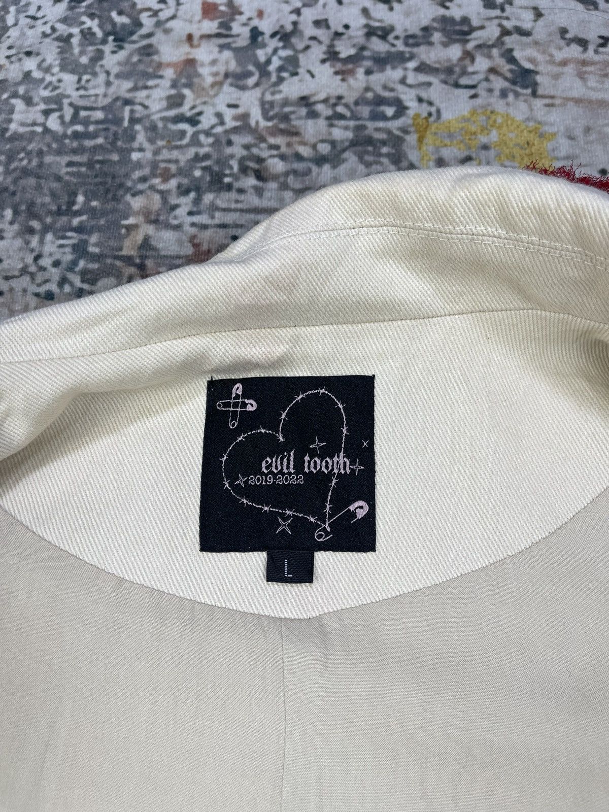 Seditionaries Evil Tooth 2019~2022 Punk Upcycle Jacket Size US M / EU 48-50 / 2 - 17 Thumbnail
