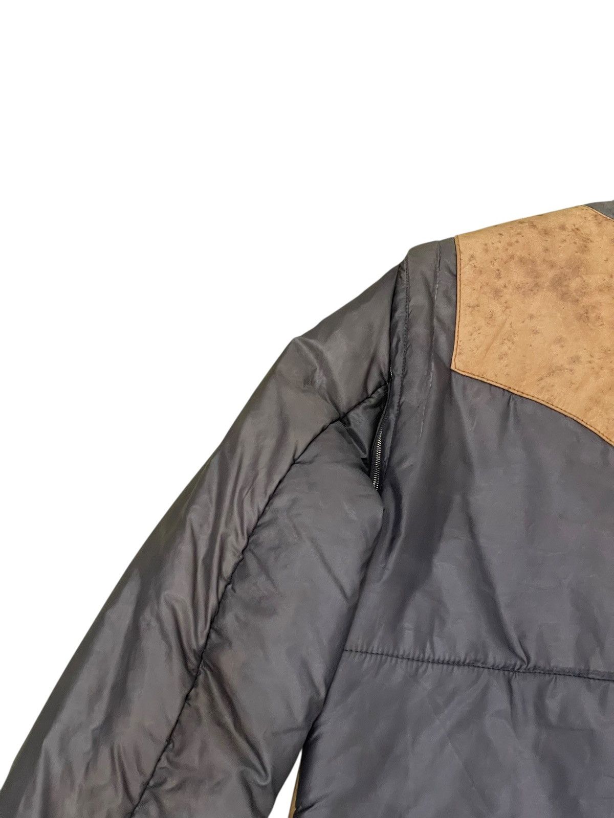 Maison Margiela AW03/04 Martin Margiela Padded Nylon Leather Jacket 7🟩0 Size US M / EU 48-50 / 2 - 18 Thumbnail