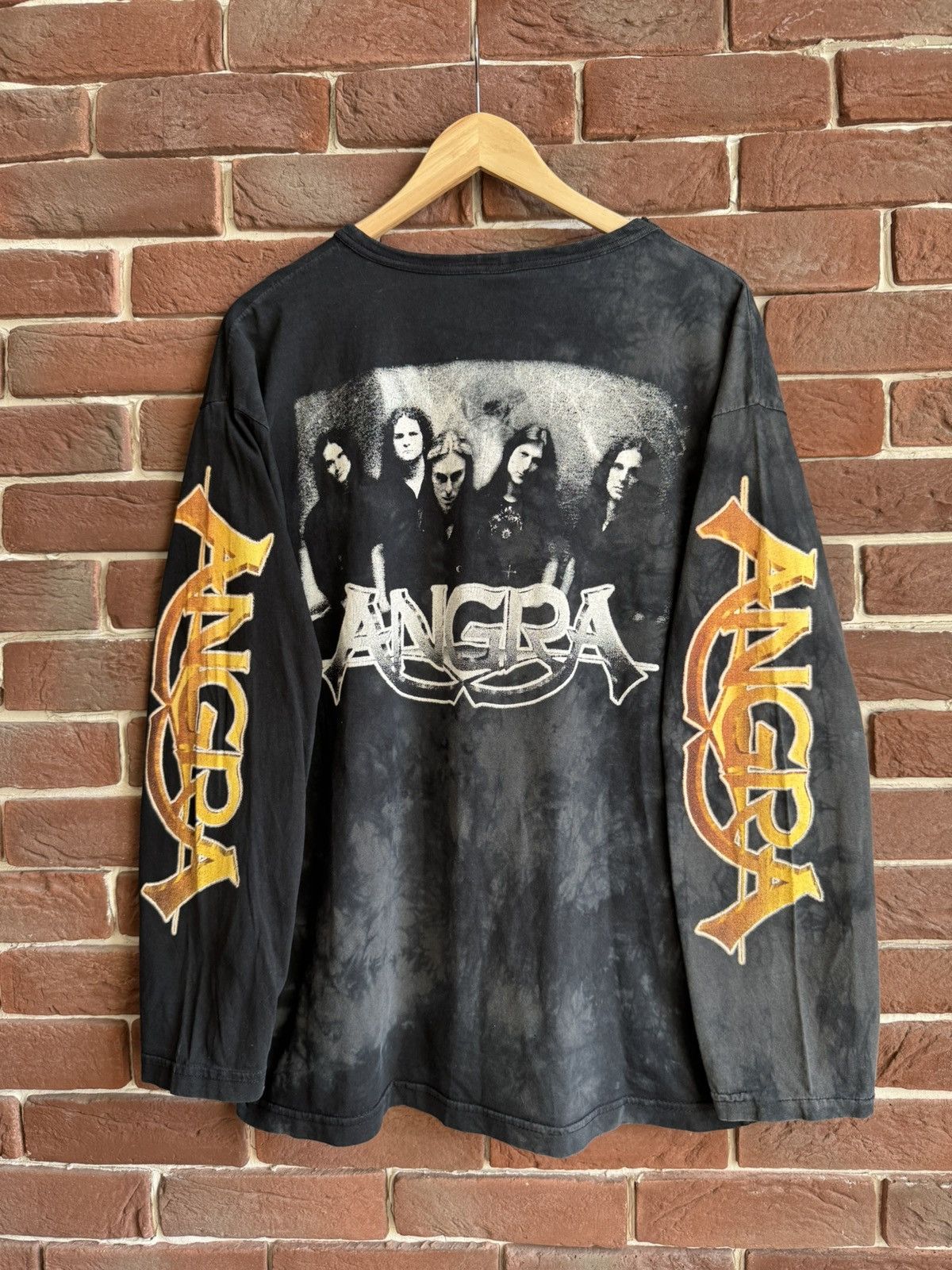 Band Tees Vintage 00s Angra temple of shadows power Metal Band Tshirt Size US M / EU 48-50 / 2 - 2 Thumbnail