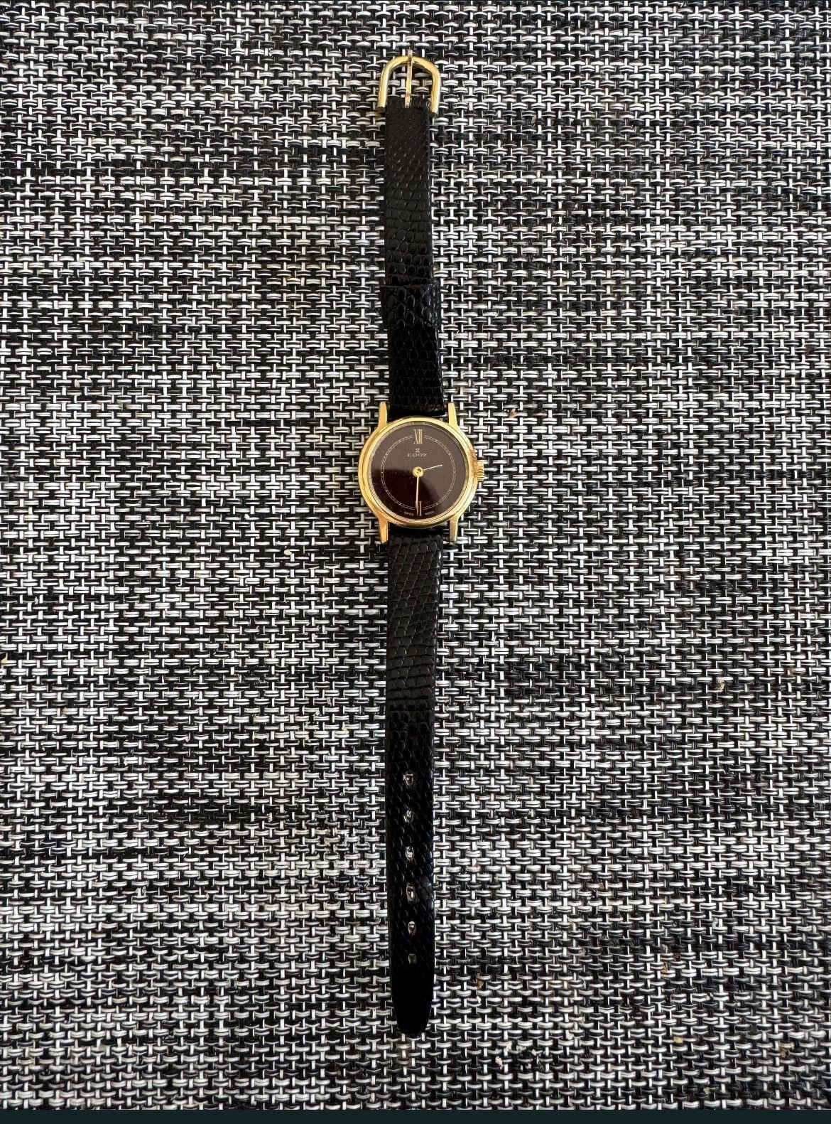 Other Edox vintage 10251 steel swiss watch Size ONE SIZE - 2 Thumbnail