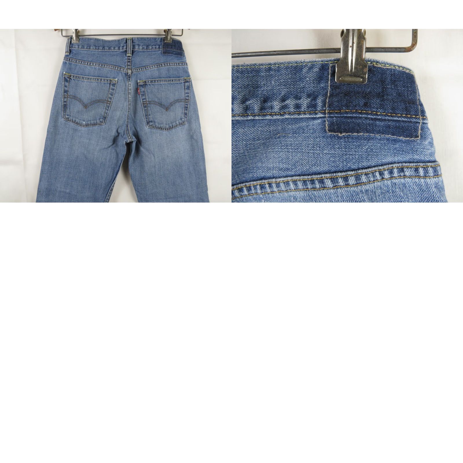 Levi's VINTAGE Levi's 550 Jeans Denim Blue 26X28 Relaxed Fit Men Straight Regular Inseam Medium Accessories None Size US 26 / EU 42 - 8 Thumbnail