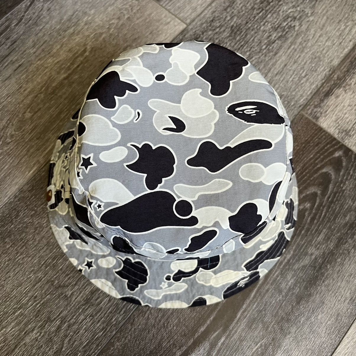 Bape A Bathing Ape Bapesta Psyche Camo Bucket Hat Reversible Bape Size ONE SIZE - 3 Thumbnail