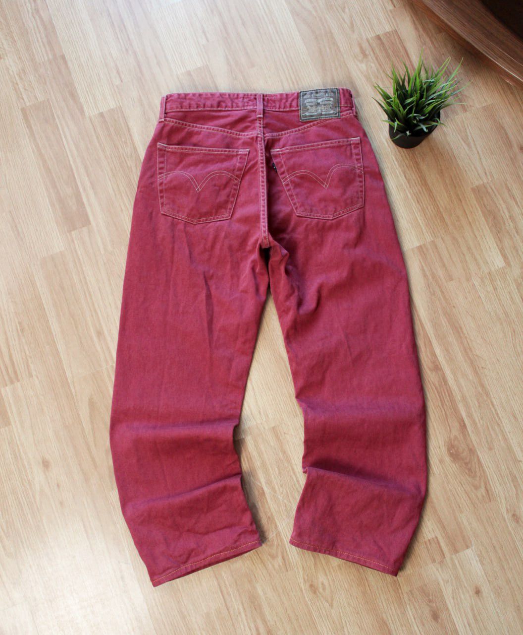 Levi's 🔥 90s Rare Levis Red Denim Pants | Grailed