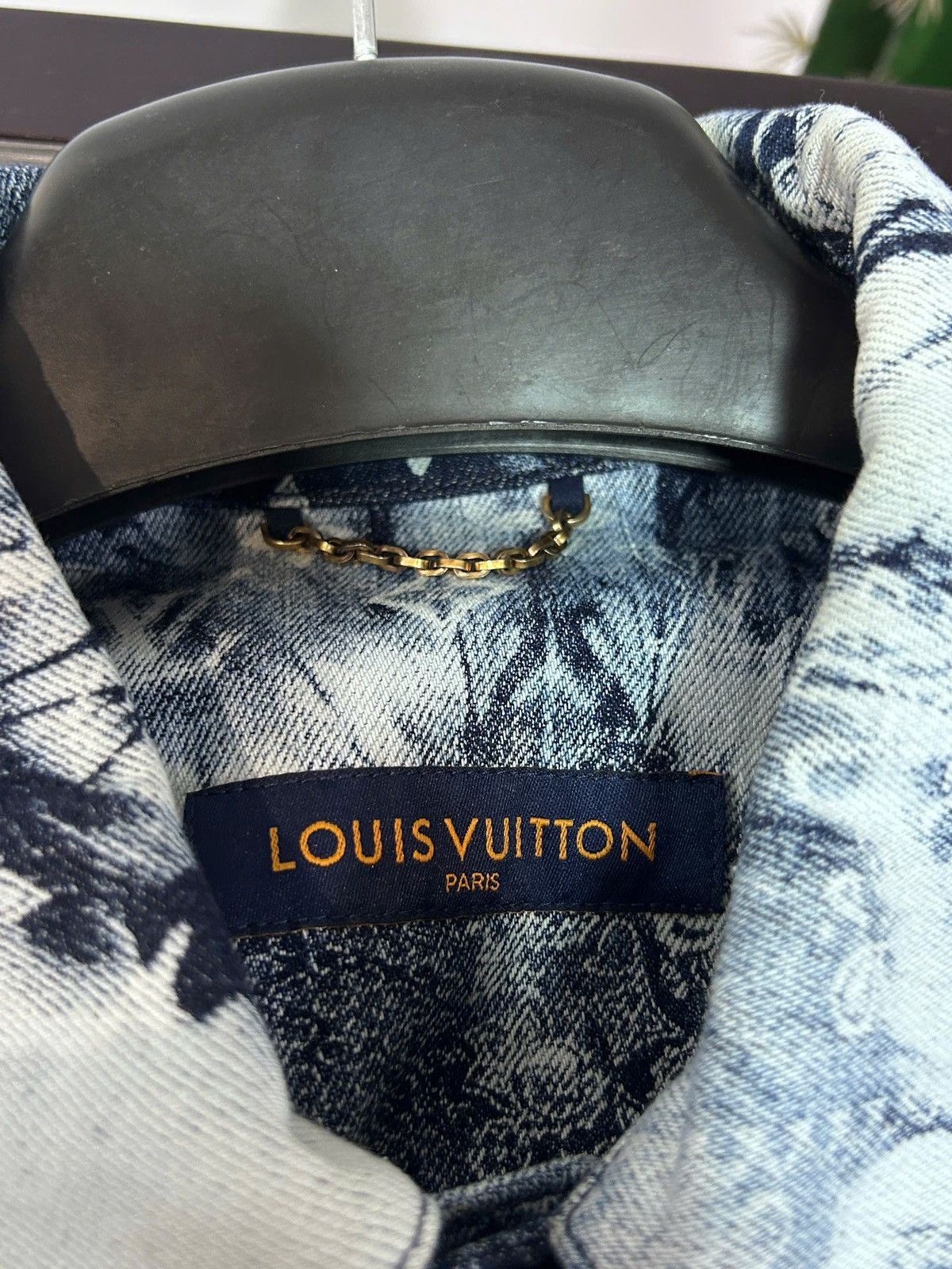 Louis Vuitton Louis Vuitton Monogram Bandana Denim Shirt Size US S / EU 44-46 / 1 - 7 Thumbnail