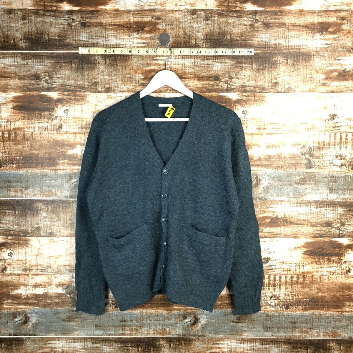 GU GU japan Green Cardigan Knitwear #A1671 Size S / US 4 / IT 40 - 1 Thumbnail
