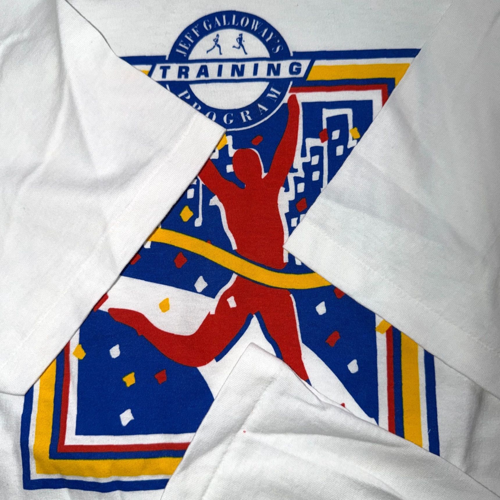 Nike VINTAGE Nike T-Shirt Shirt Men L White Cotton Single Stitch Crew Neck 70s 80s 90s PDX Oregon Marathon Run Graphic Print All Seasons Size US L / EU 52-54 / 3 - 3 Thumbnail