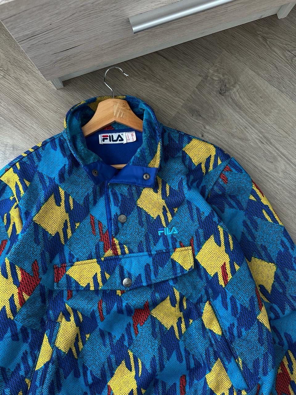 Fila × Vintage Vintage Fila Tech Retro Anorak Pocket Jacket Size US S / EU 44-46 / 1 - 5 Thumbnail