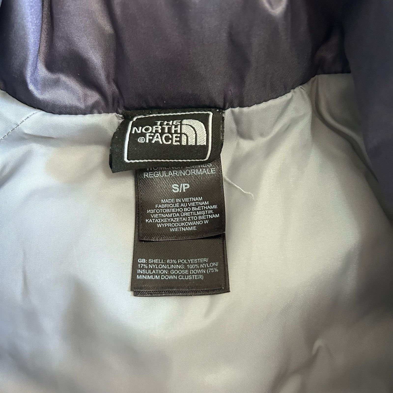 The North Face North Face 550 Puffer Vest Goose Down Metallic Purple Small Size S / US 4 / IT 40 - 7 Thumbnail