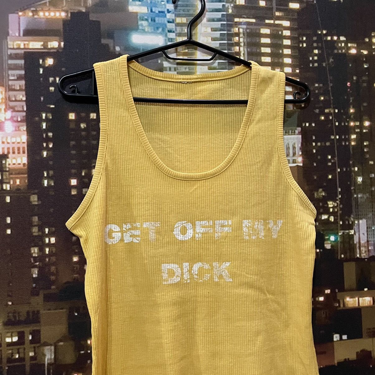 Vintage Vintage 90s Sun Faded Graphic Tank Top Streetwear Humor M Size US M / EU 48-50 / 2 - 2 Thumbnail