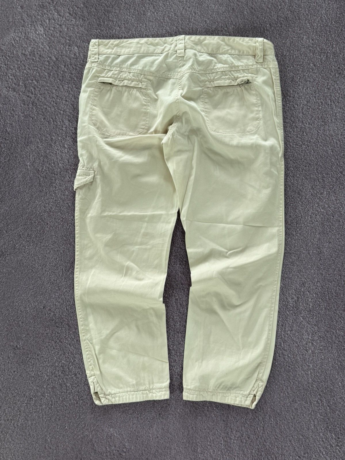 Prada Prada 00s Vintage Glamour Cargo Pants - Baggy Fit Size 34" / US 12 / IT 48 - 2 Thumbnail