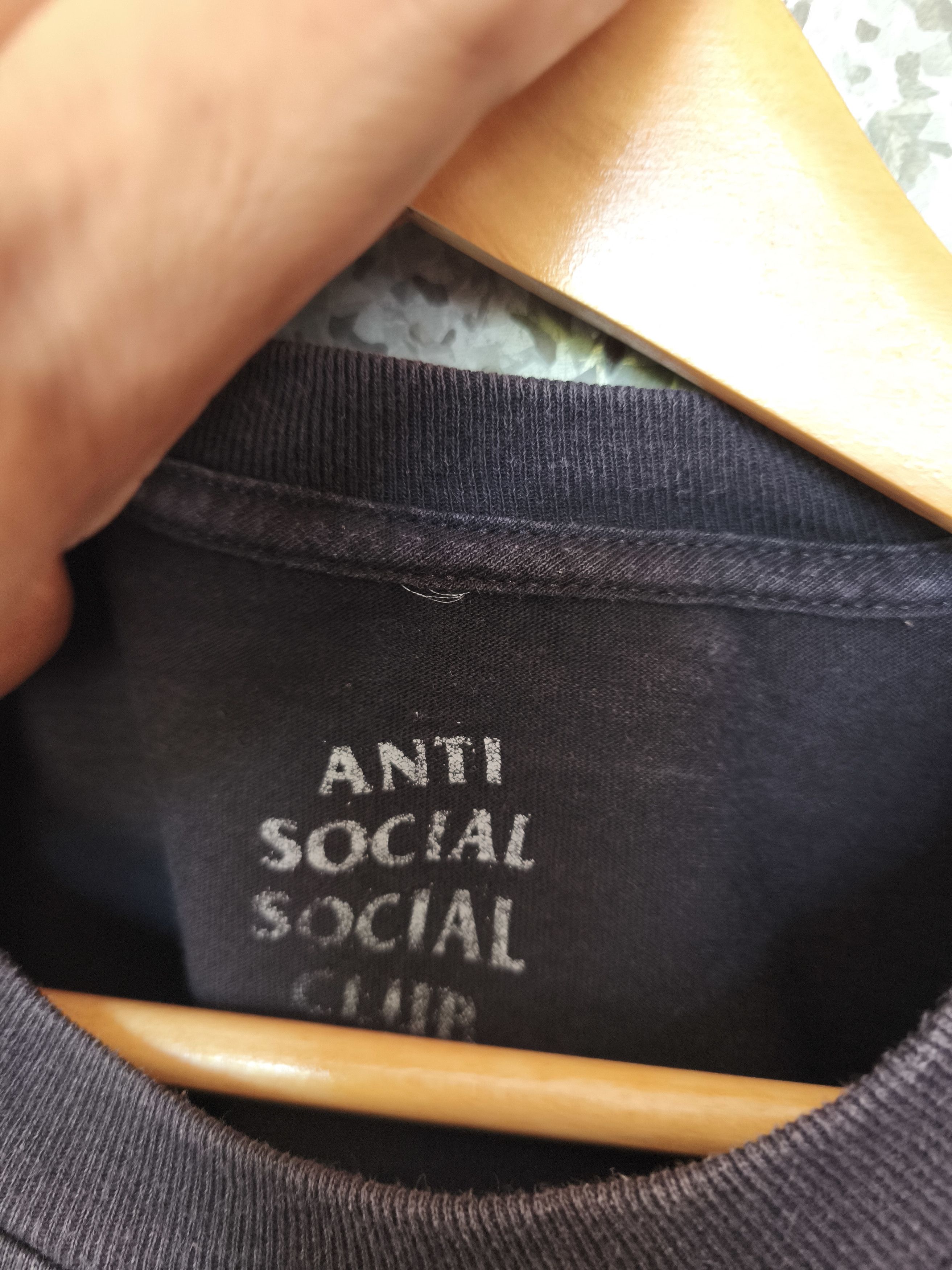 Anti Social Social Club 🔥 Sun Faded Anti Social Social Club t shirt Size US M / EU 48-50 / 2 - 5 Thumbnail