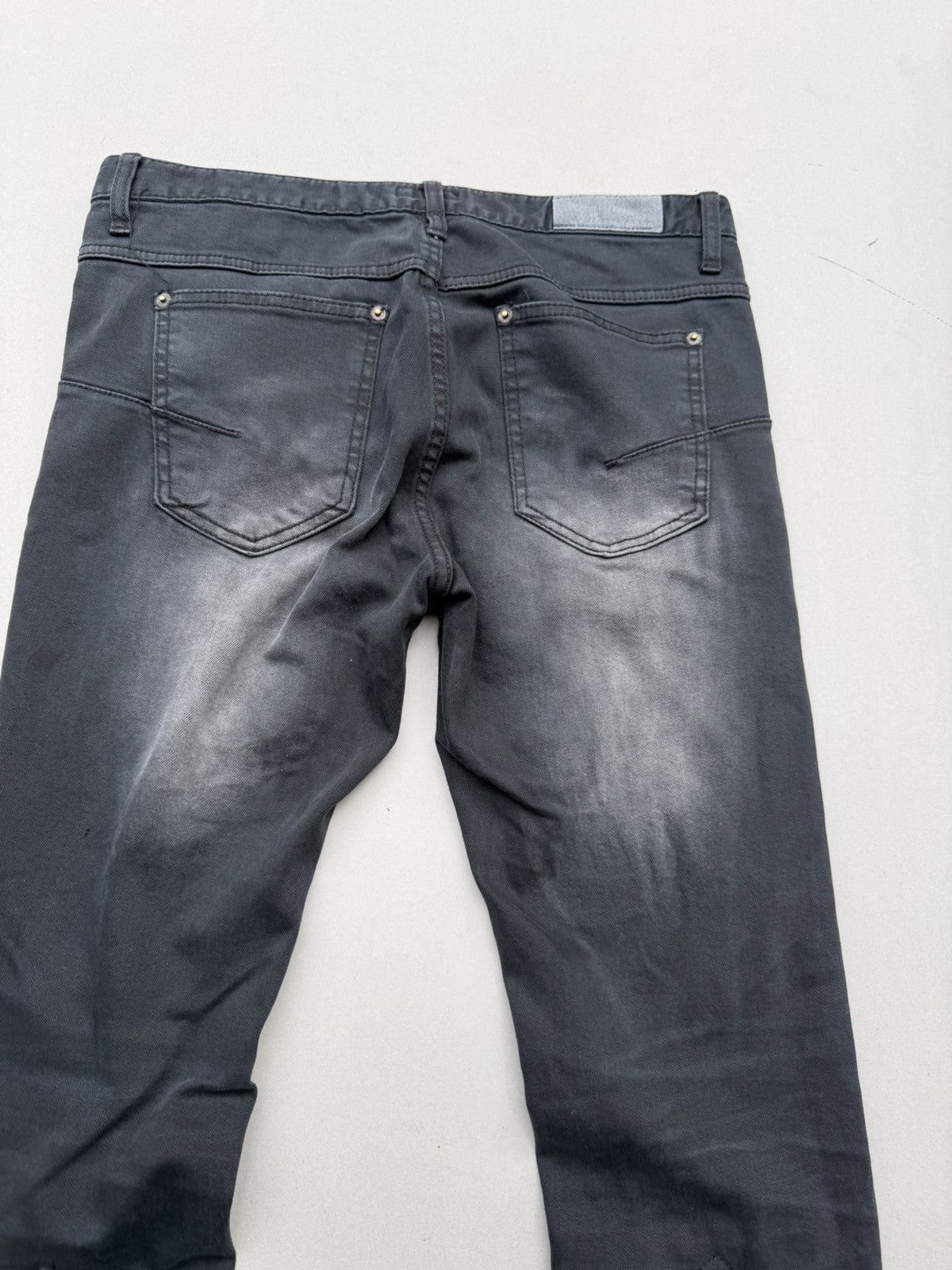 Japanese Brand LAD MUSICIAN lace up flare jeans Size US 29 - 6 Thumbnail