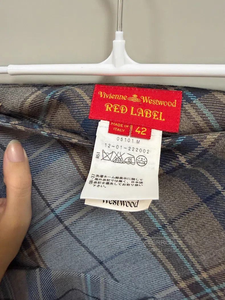 Vivienne Westwood Vivienne Westwood Deconstructed Plaid Skirt Size 27" / US 4 / IT 40 - 2 Thumbnail