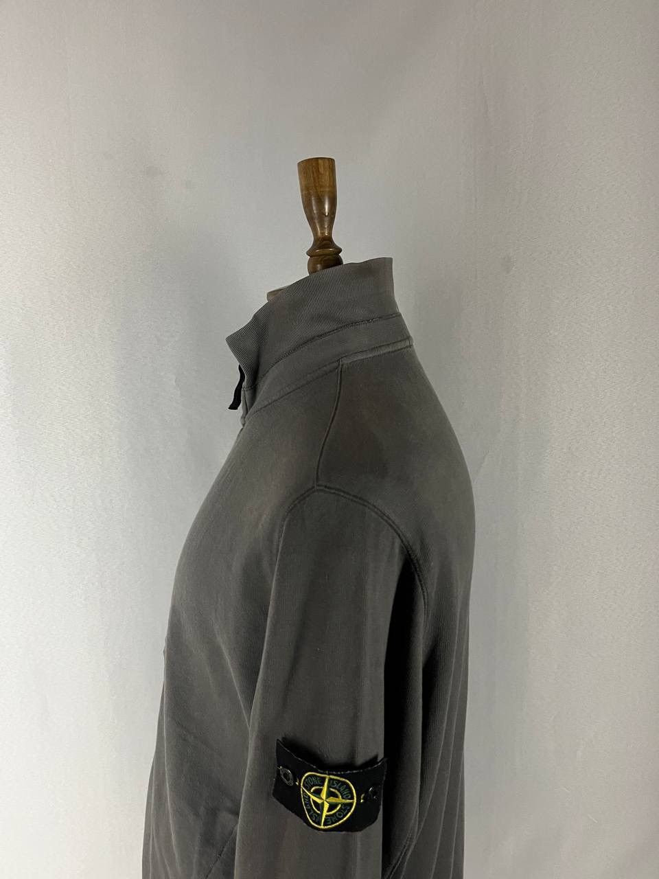 Stone Island Stone Island Zip Sweatshirt Jacket Grey Size US XXL / EU 58 / 5 - 5 Thumbnail