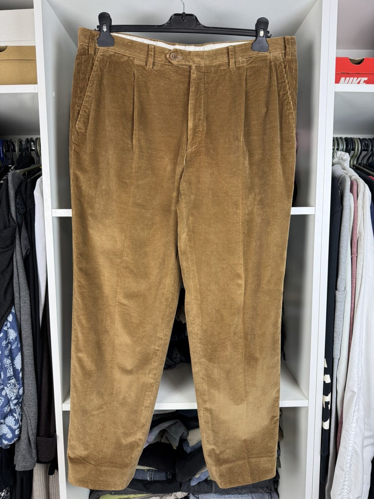 Brioni Men’s Corduroy Pants Size 52 R Made in Italy