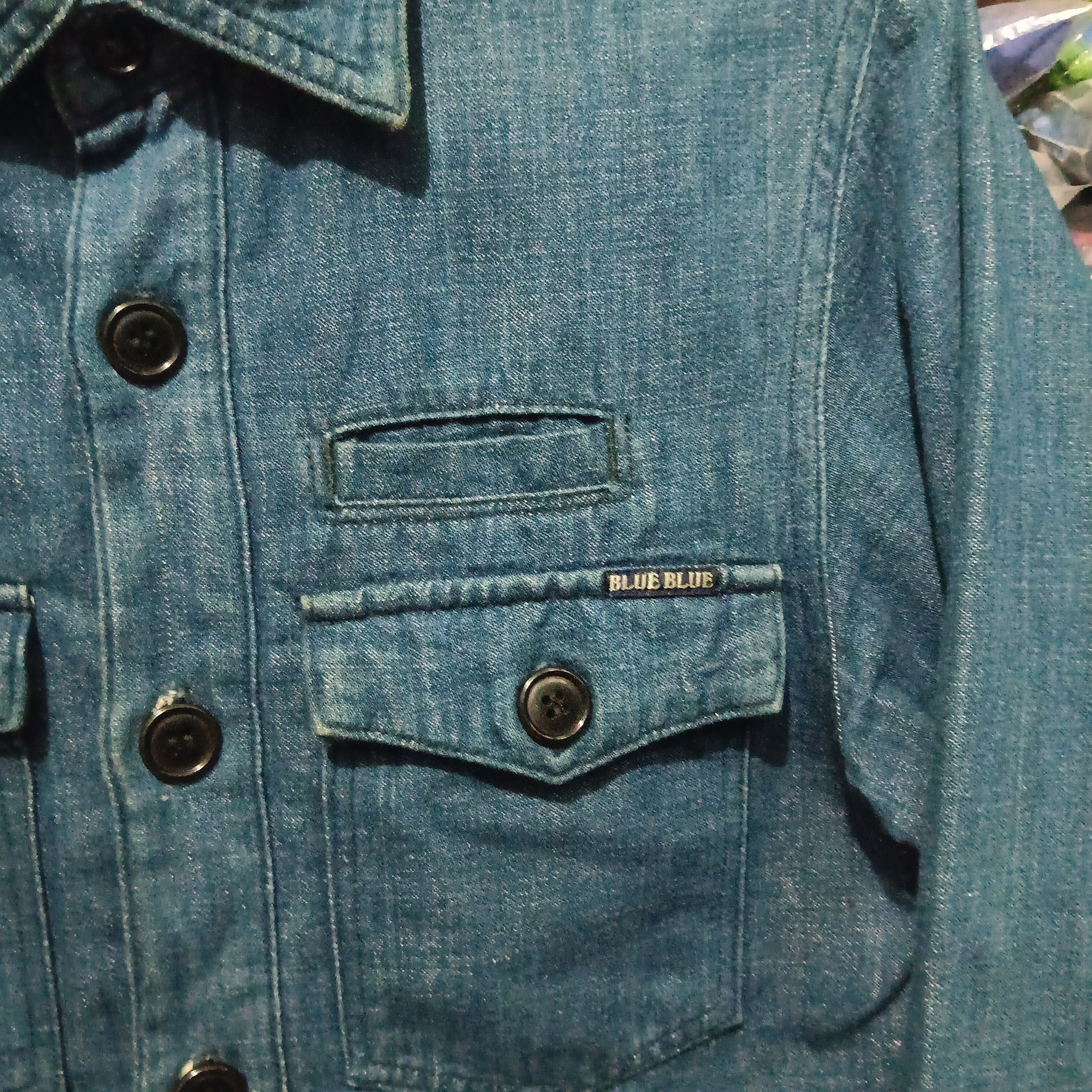 Blue Blue Japan Blue Blue japan denim chore jacket Size US S / EU 44-46 / 1 - 2 Thumbnail
