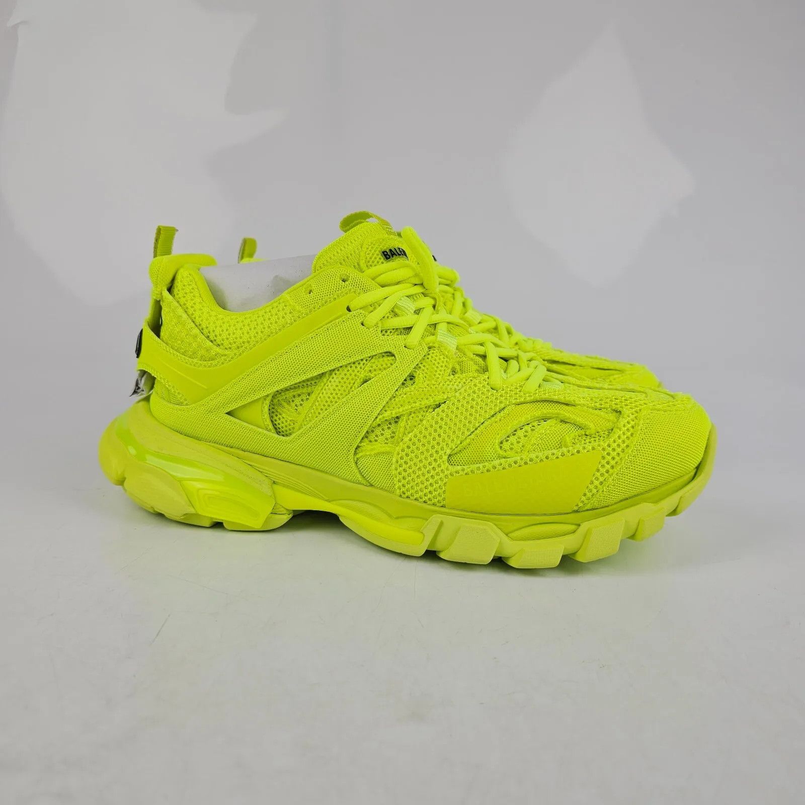 Balenciaga Track Men's Neon Yellow Sneakers New