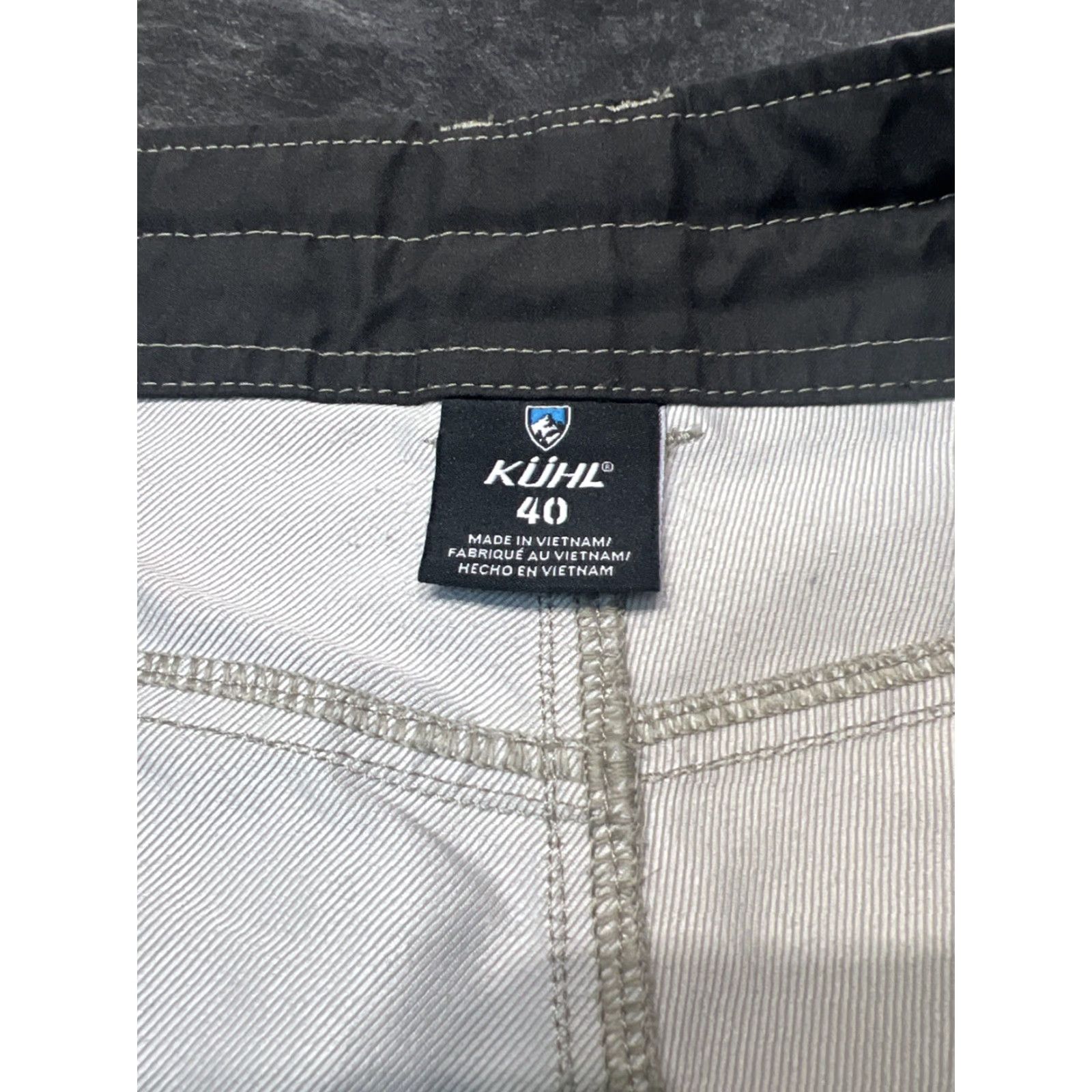 Vintage Kuhl Shorts Mens 40 Beige Ripstop Chino Hiking Outdoor Casual Pockets 11 Inseam Mens Size US 40 / EU 56 - 7 Thumbnail