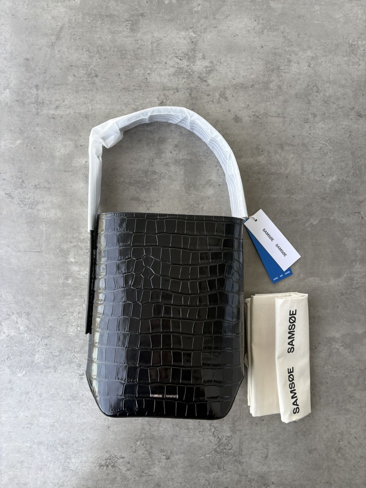 Samsoe Samsoe Samsoe Samsoe SAELMEGADE BUCKET BAG Size ONE SIZE - 1 Thumbnail
