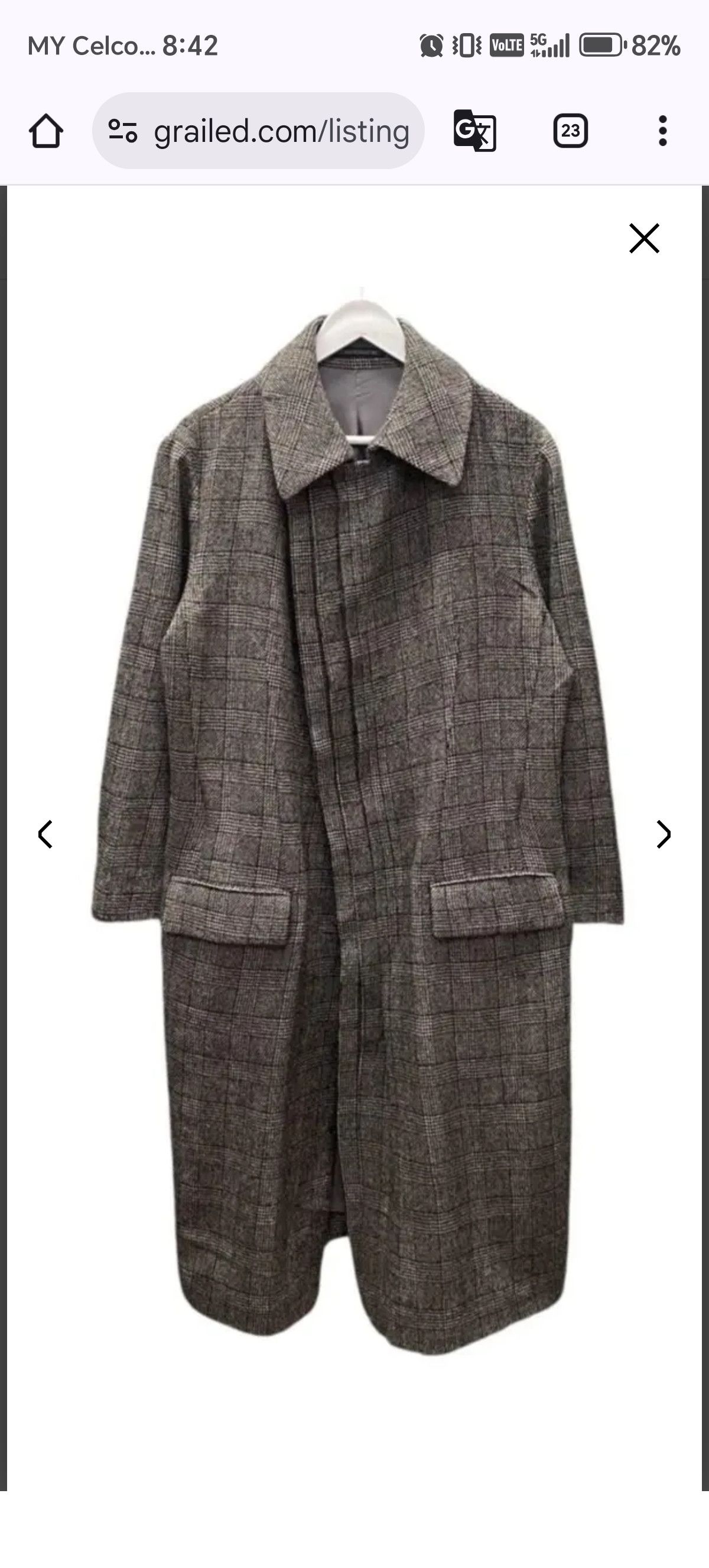 Yohji Yamamoto Vintage Yohji Yamamoto +Noir Signature Long Jacket Size US M / EU 48-50 / 2 - 5 Thumbnail