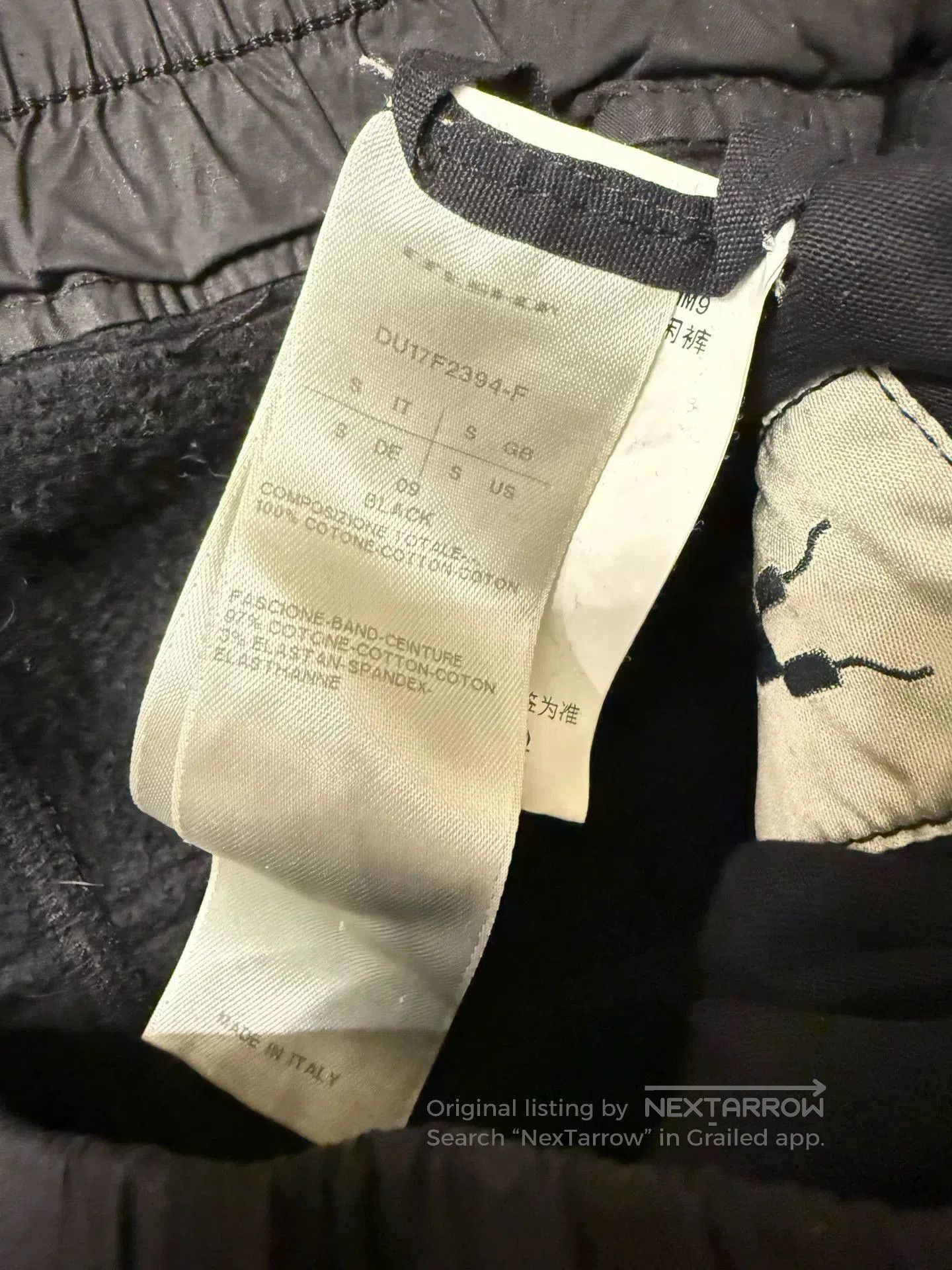 Rick Owens Drkshdw rick owens drkshdw black jogger pants. Size US 36 / EU 52 - 2 Thumbnail