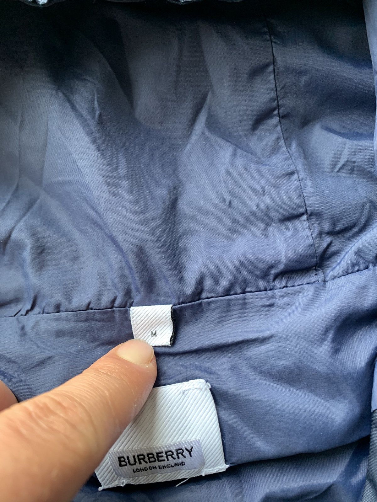Burberry Burberry navy light jacket Size US S / EU 44-46 / 1 - 10 Thumbnail
