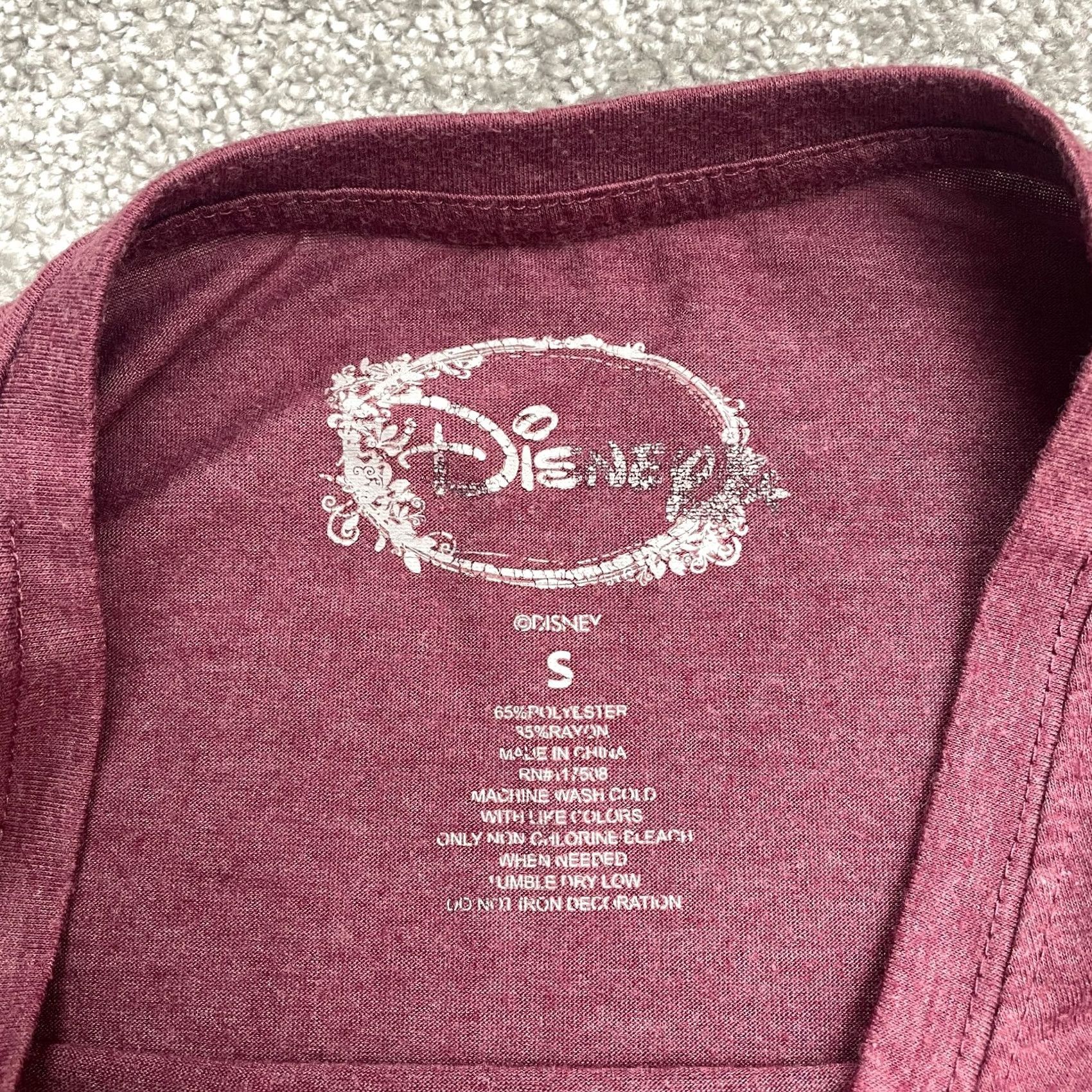 Disney Disney Mickey Mouse Graphic T-Shirt Womens Small Red Crew Neck Short Sleeve Tee Size S / US 4 / IT 40 - 4 Thumbnail