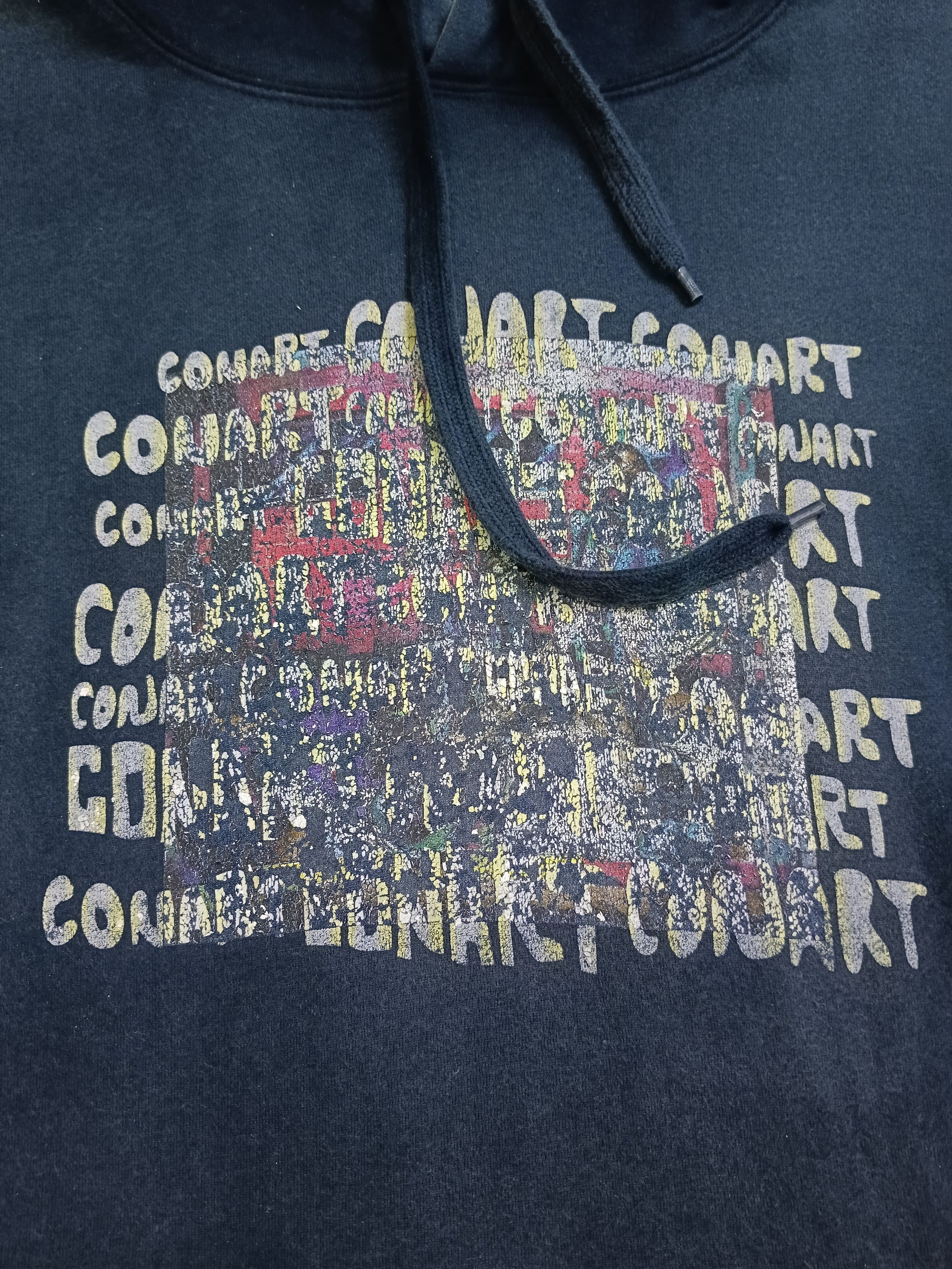 Rap Tees × Vintage SICK🔥FADE VINTAGE CONART 90s HOODIE Size US L / EU 52-54 / 3 - 8 Thumbnail