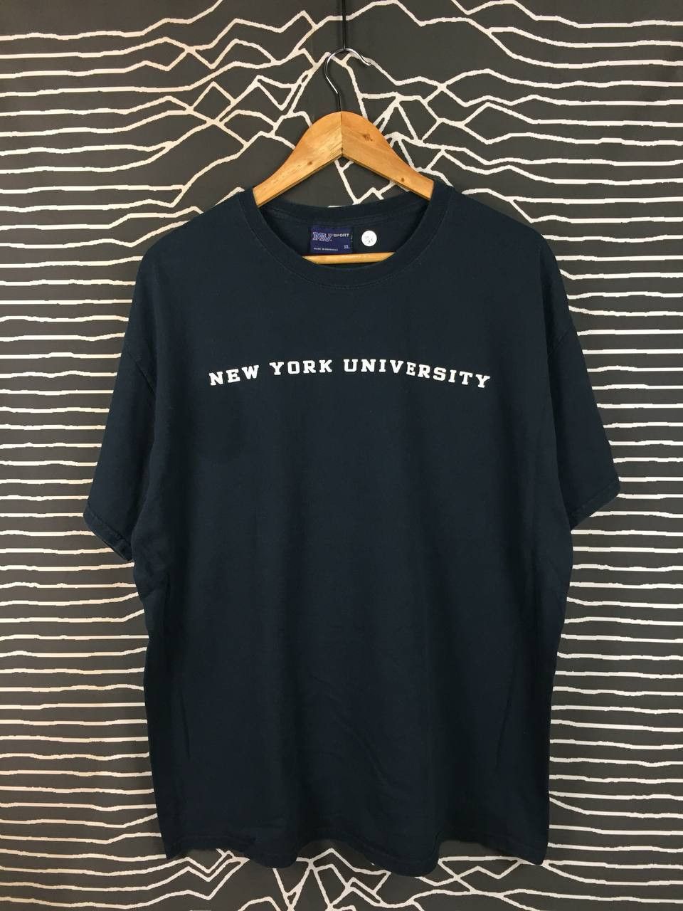 Vintage Vtg MV Sport New York University NYU Collegiate Tee Size US XL / EU 56 / 4 - 1 Thumbnail