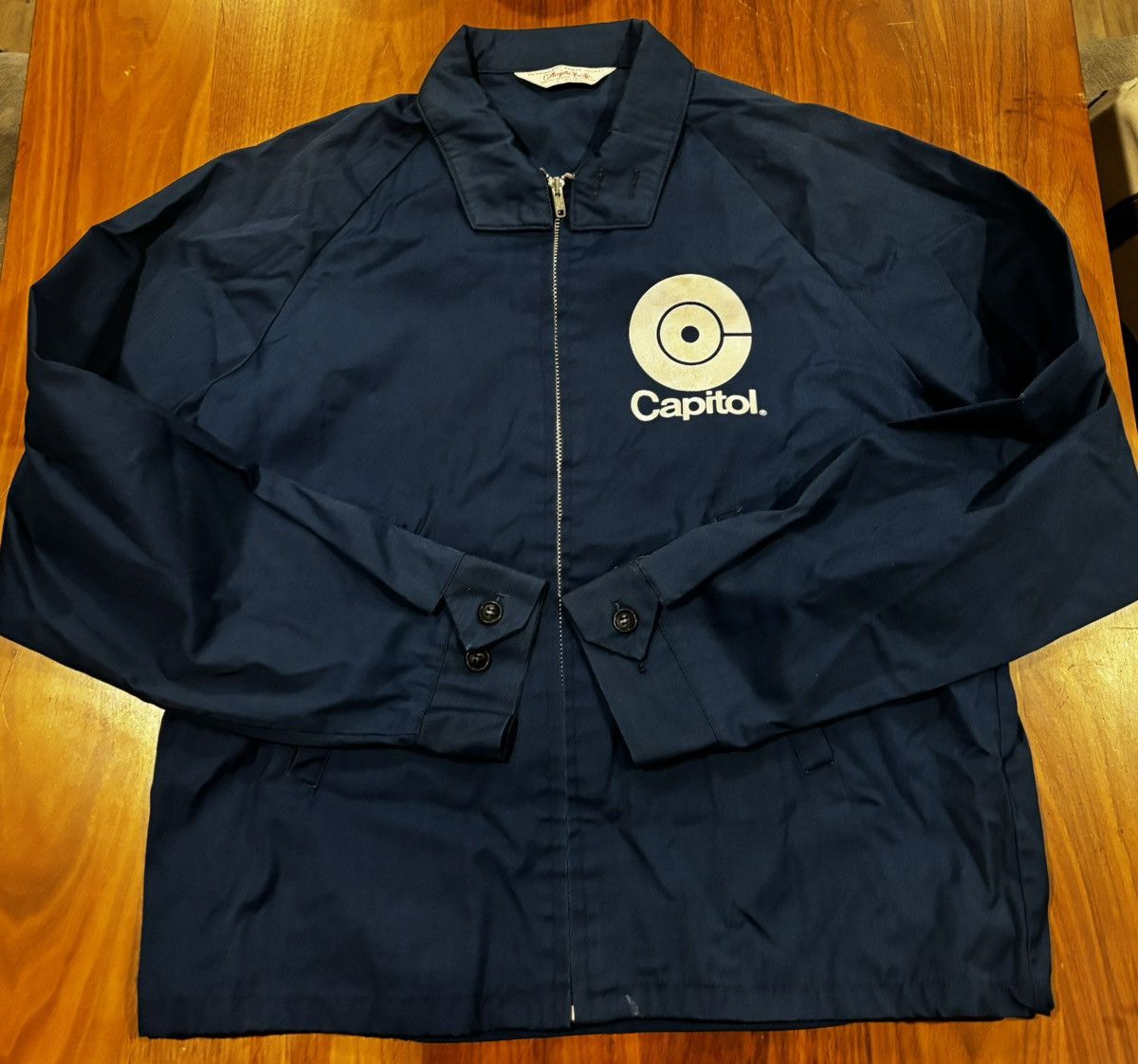 Vintage Vintage 60’s Capitol Records Light Jacket Size US S / EU 44-46 / 1 - 1 Thumbnail