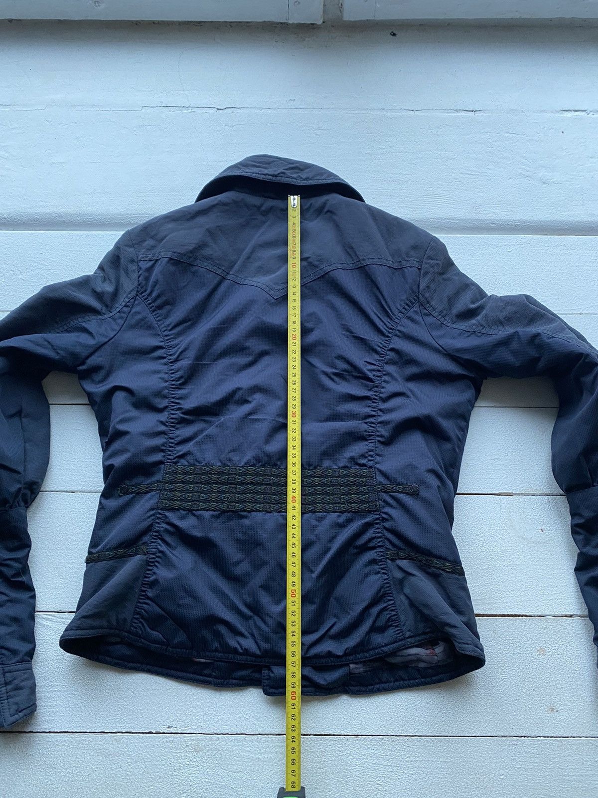 Diesel × If Six Was Nine 90s Diesel Biker Blue Jacket Nylon Insulated Womens Archive Size M / US 6-8 / IT 42-44 - 13 Thumbnail