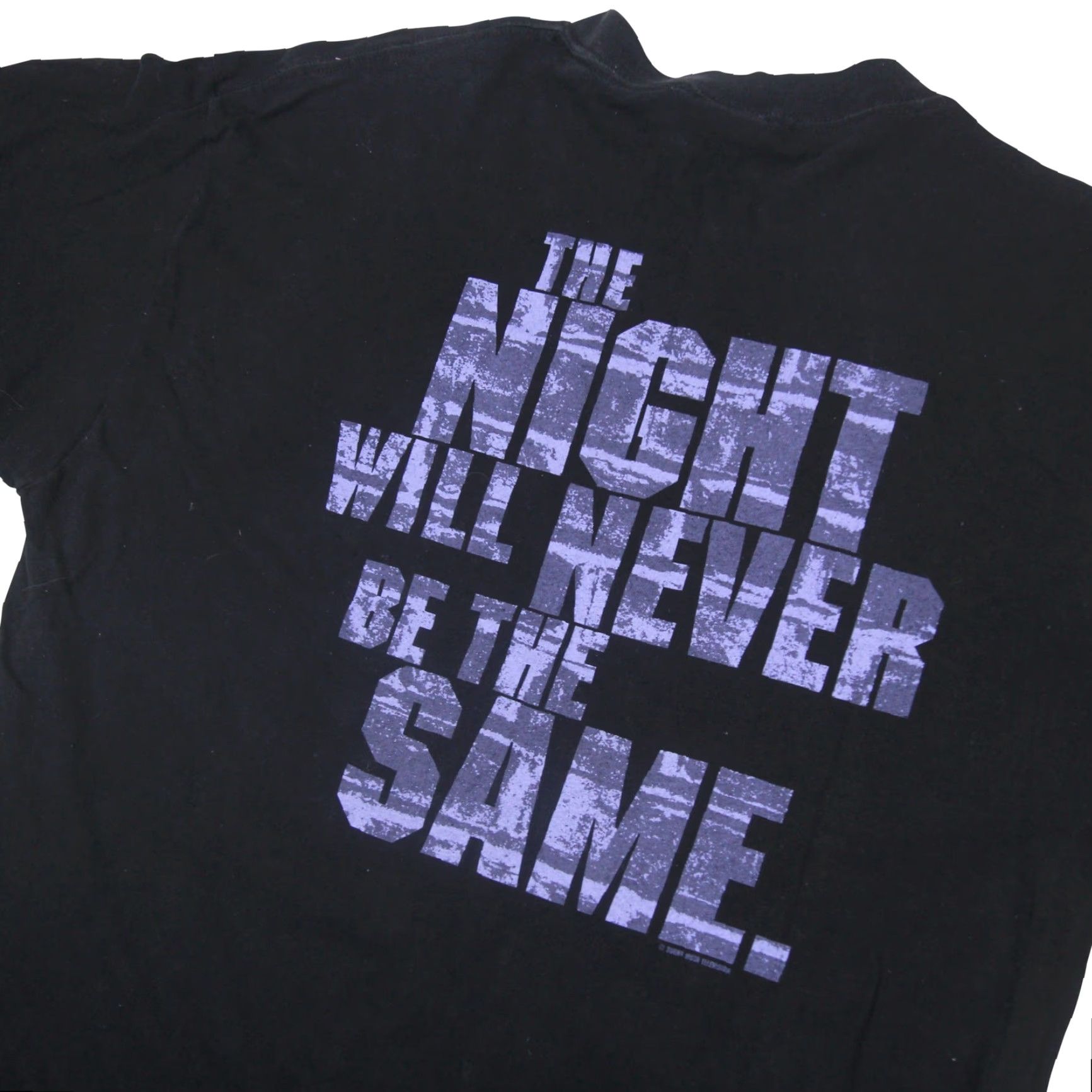 Vintage VINTAGE Gargoyles Cartoon "The Night Will Never Be The Same" XL Graphic T Shirt Mens XL Black Graphic Shirt Size US XL / EU 56 / 4 - 8 Thumbnail