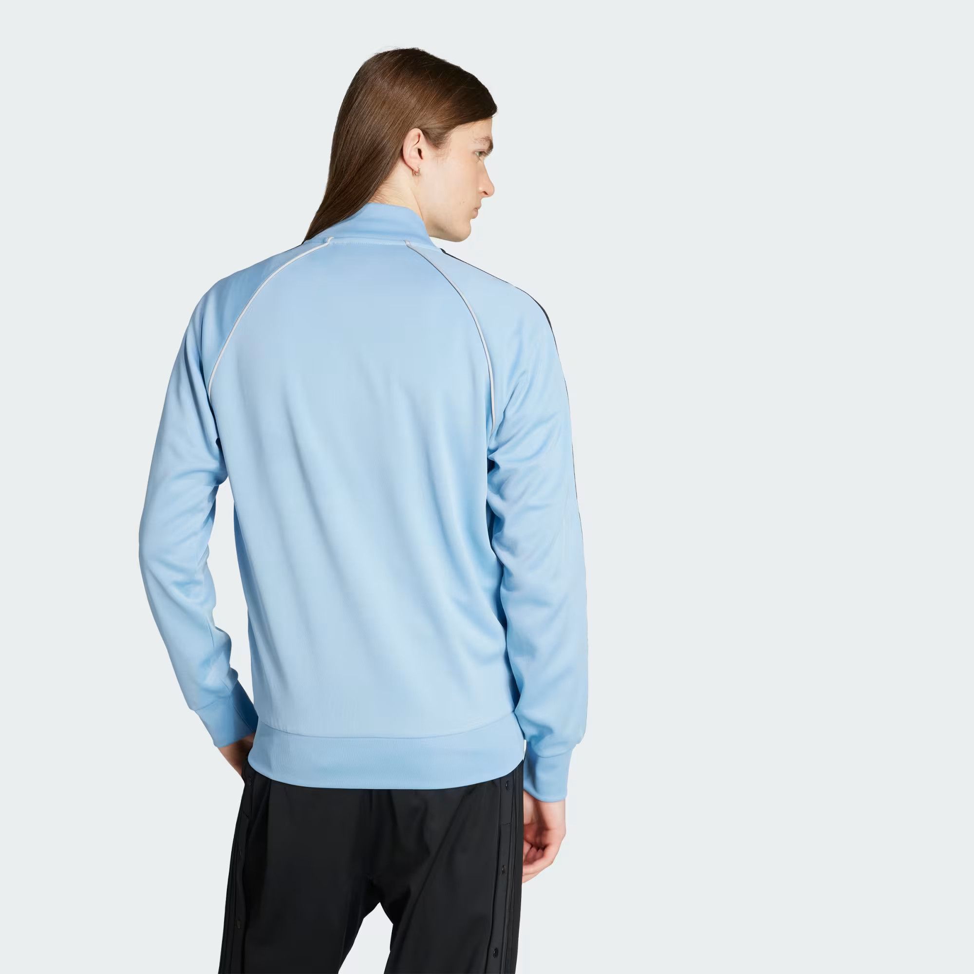 Adidas o1mle0426 Classic Track Jacket in Blue Size US XS / EU 42 / 0 - 3 Thumbnail
